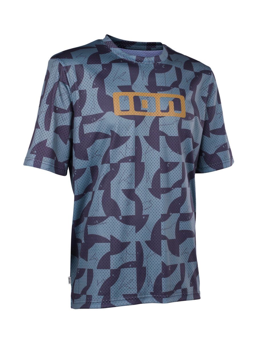 ION Bike Jersey Ionic SS Mesh AOP Unisex, sage-grey - Bild 3