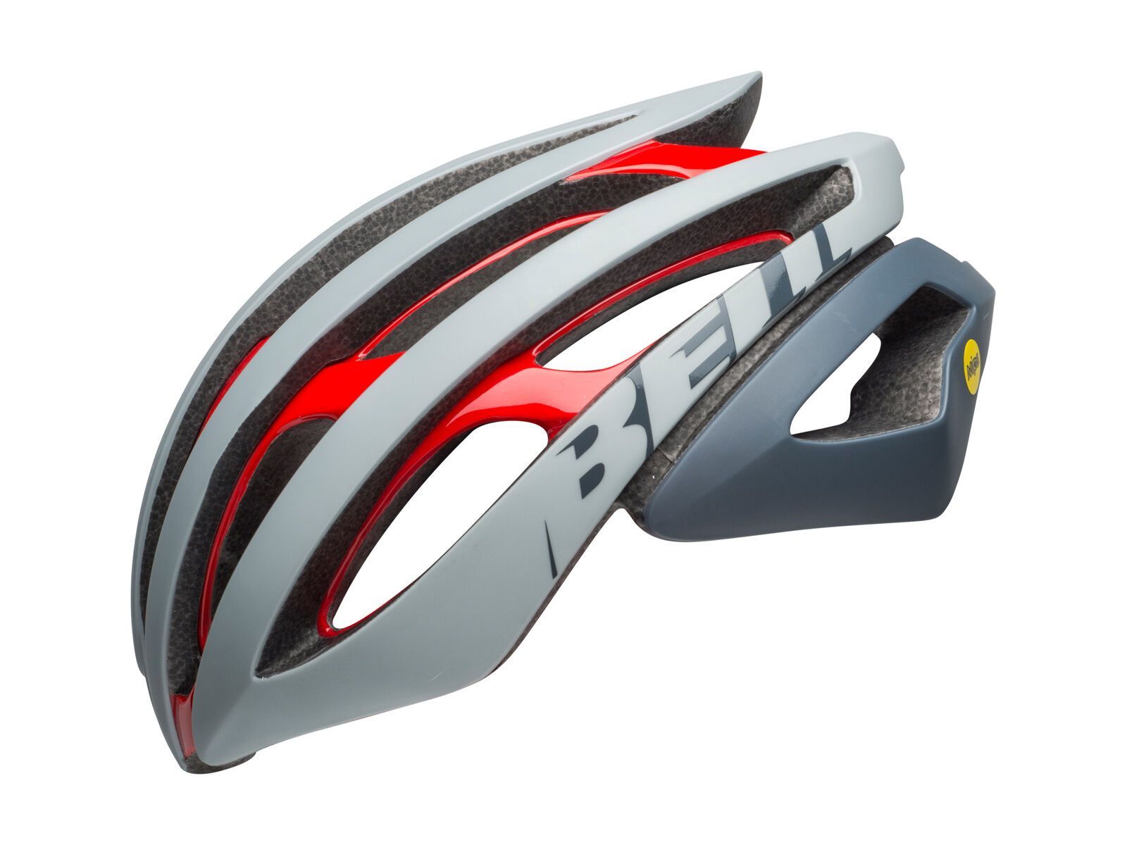 Bell Z20 MIPS, remix matte/gloss gray/crimson - Bild 6