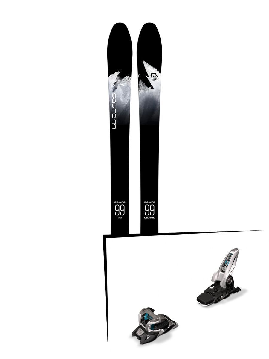 Set: Icelantic Sabre 99 2018 + Marker Griffon 13 ID white - Bild 1