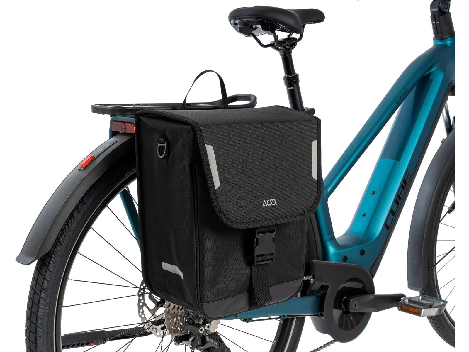 Cube Acid Seitentasche City 15 Classic SMLink, black - Bild 6