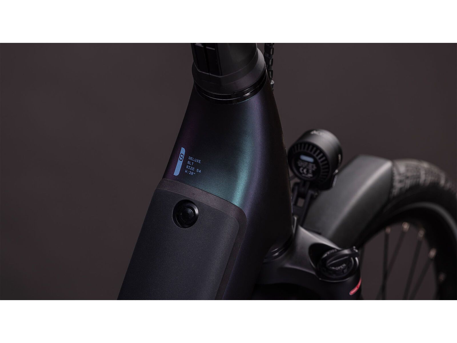 Cube Supreme Hybrid Deluxe SLX 600 Easy Entry, metalblue´n´reflex - Bild 3