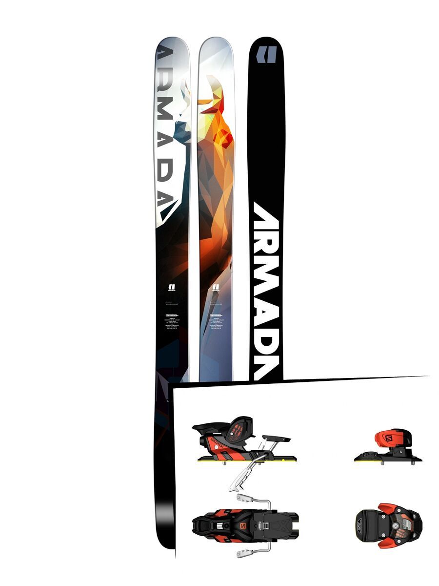 Set: Armada JJ 2.0 2017 + Salomon Warden MNC 13 (1540102) - Bild 1