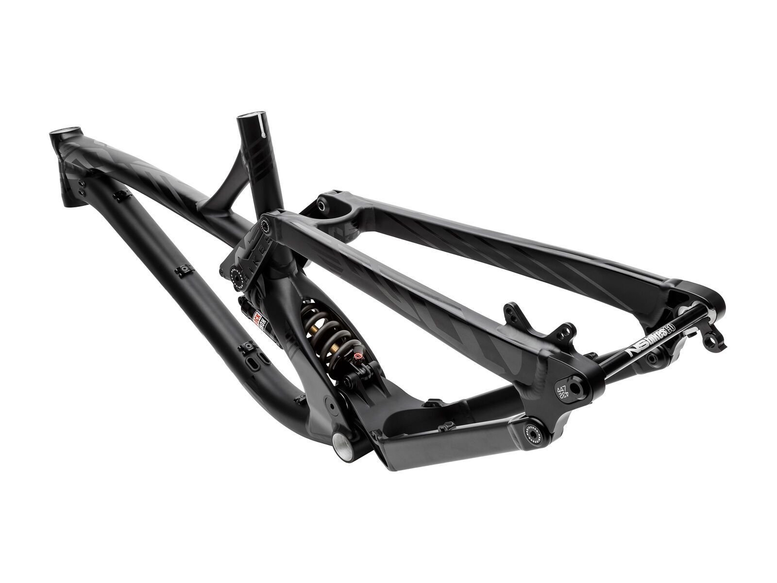 NS Bikes Fuzz Frame, flat black - Bild 3