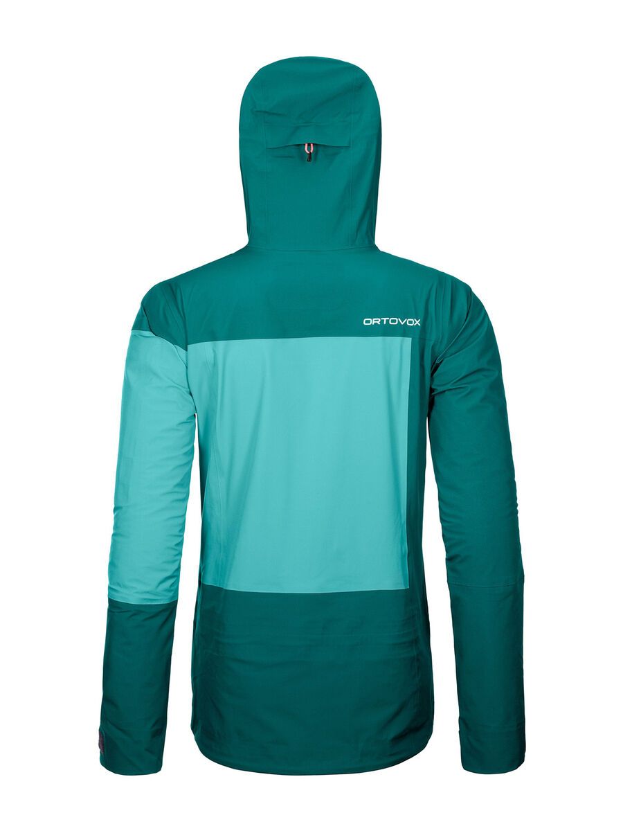 Ortovox 3L Deep Shell Jacket W, pacific green - Bild 3
