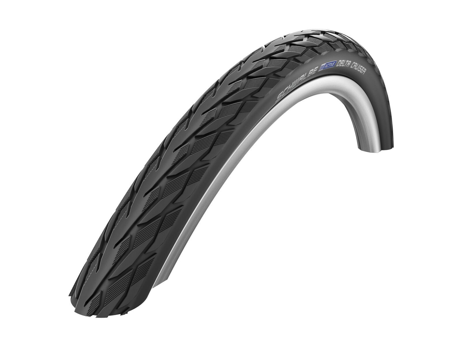 Schwalbe Delta Cruiser Active - 28 Zoll, black-reflex - Bild 1