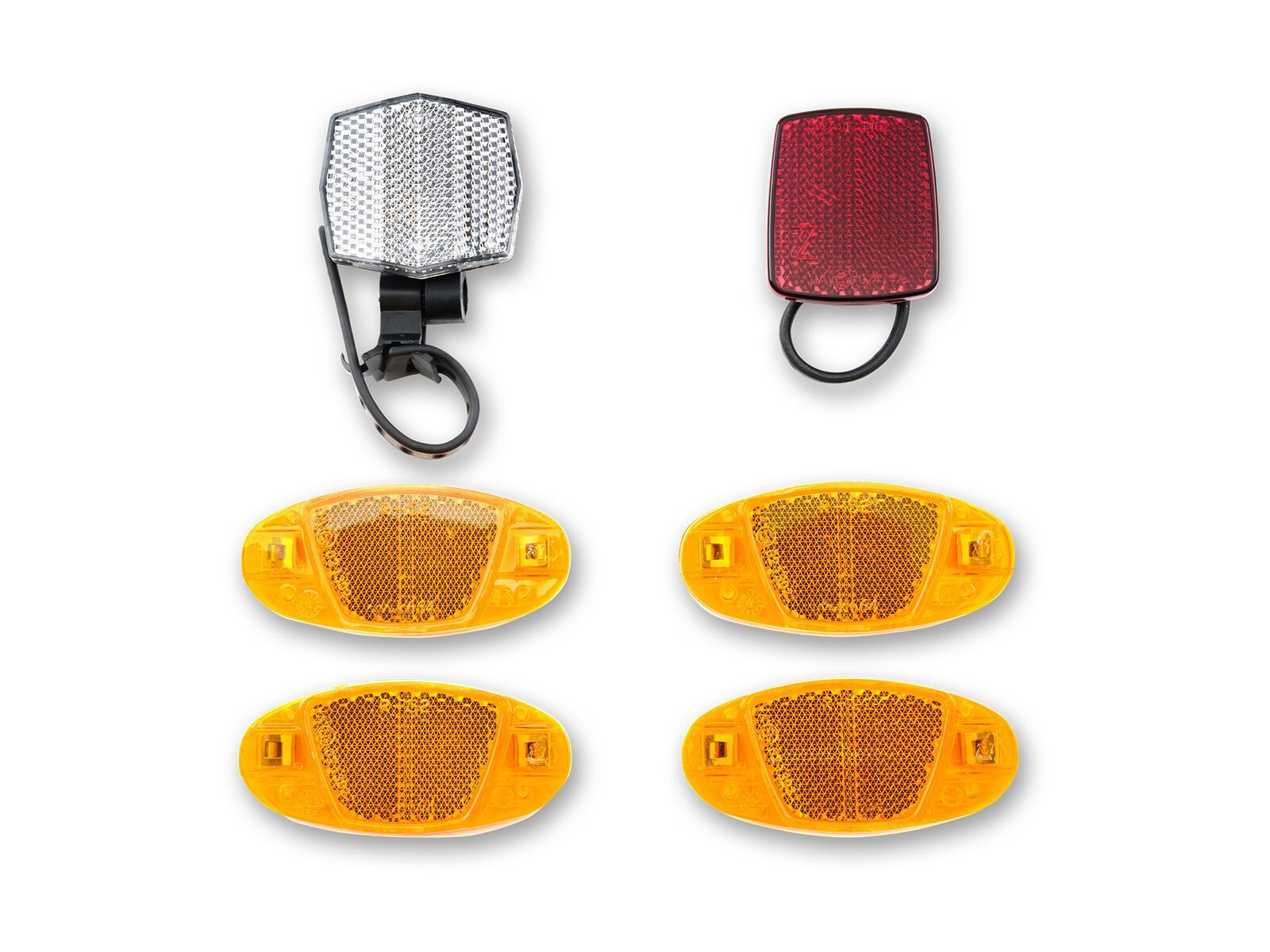 Cube RFR Reflektorset für Lenker-/ Sattelstütze (StVZO) - Bild 1