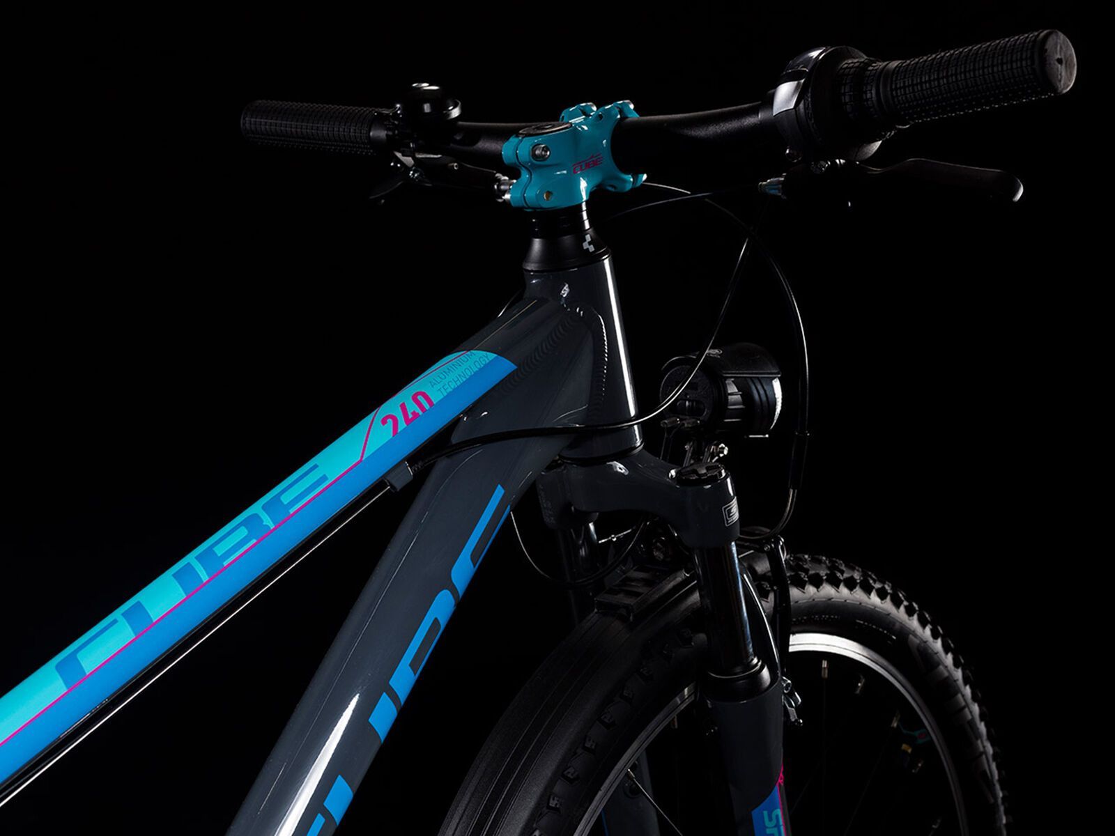 Cube Access 240 Allroad, grey´n´blue´n´pink - Bild 5