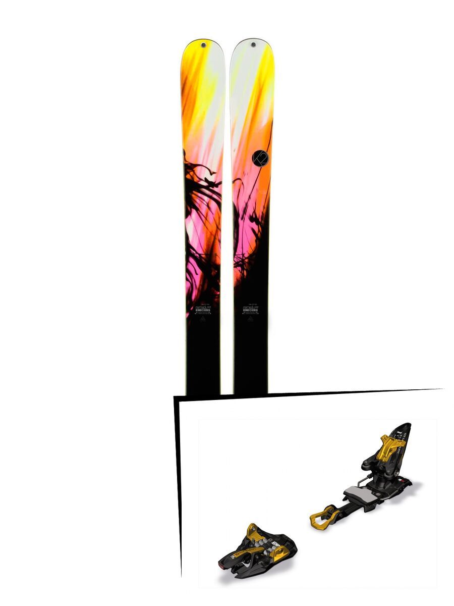 K2 SKI Set: Remedy 117 2014 + Marker Kingpin 10 - Bild 1