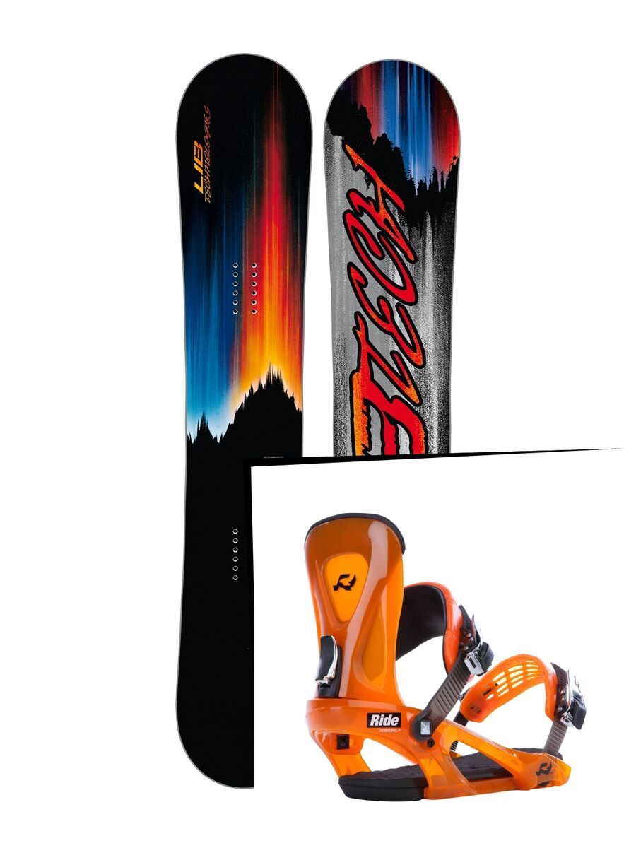 Set: Lib Tech Attack Banana 2017 + Ride KX (1178191S) - Bild 1