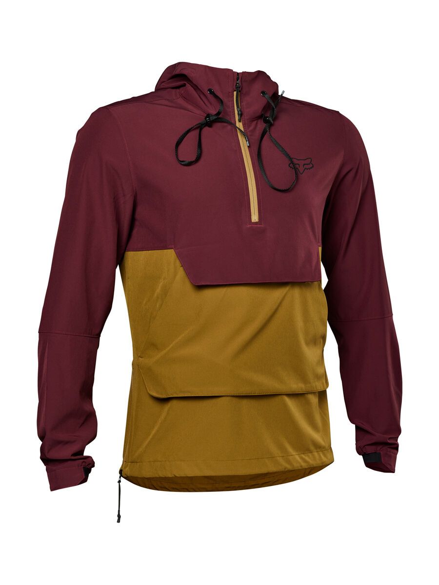 Fox Ranger Wind Pullover, dark maroon - Bild 1