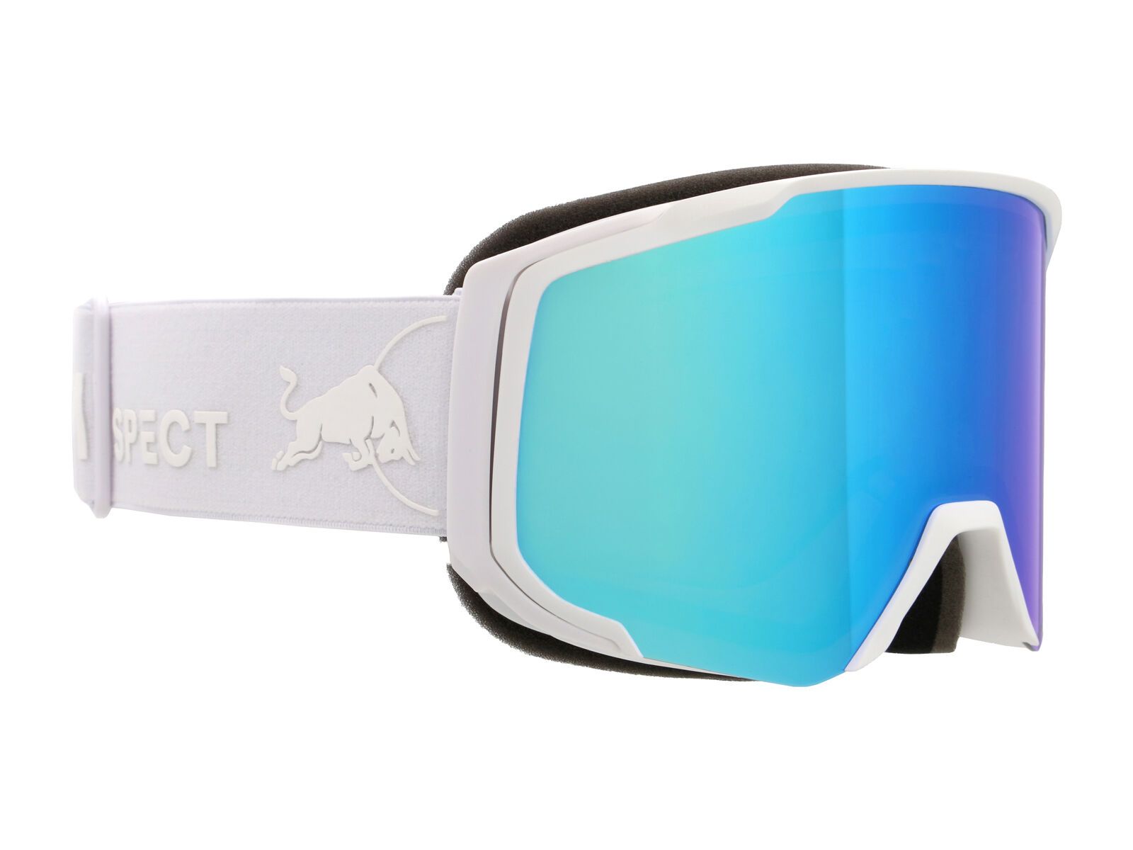 Red Bull Spect Eyewear Jibb, Smoke-Blue Mirror / white - Bild 1