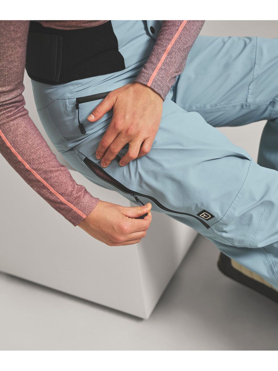 Ortovox Ravine Plus 3L Pants W, glacier grey - Bild 5