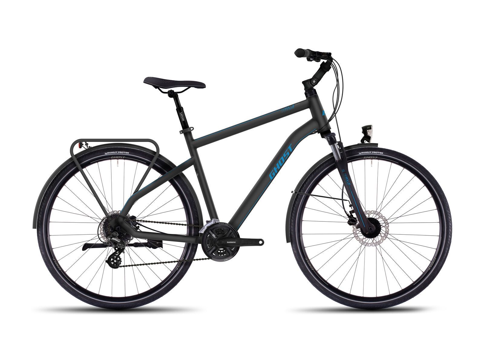 Ghost Square Trekking 2, black/blue - Bild 1