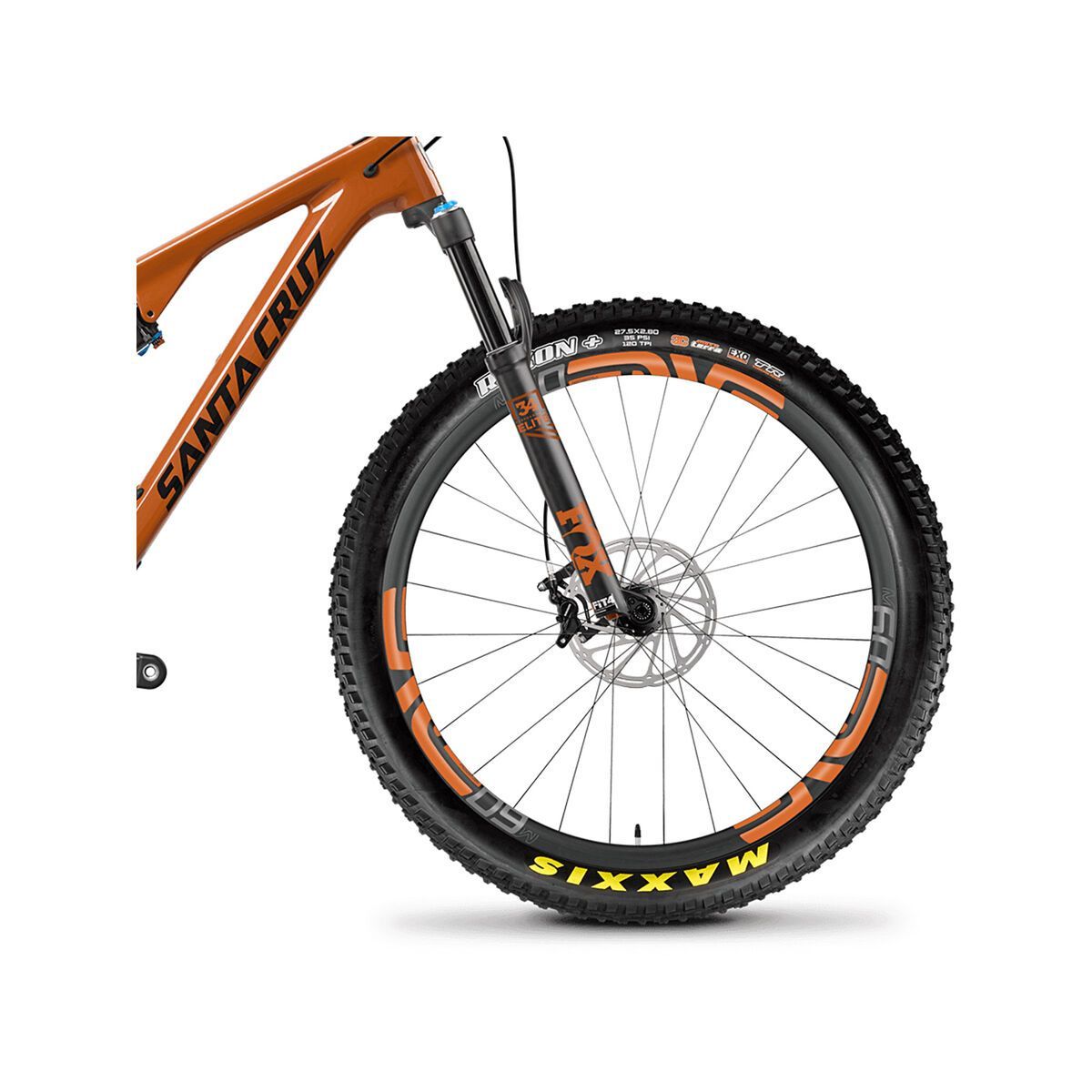 Santa Cruz Tallboy CC X01 ENVE 27.5 Plus, gloss rust and black - Bild 3