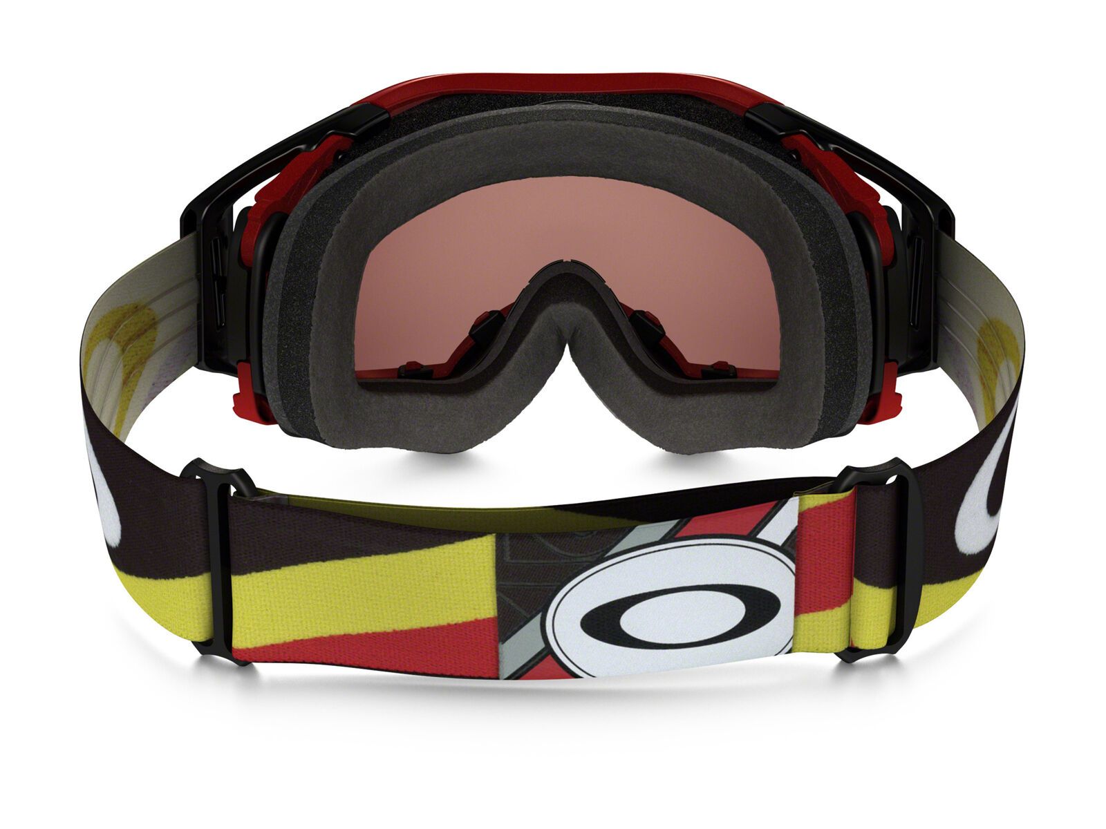 Oakley Airbrake MX Prizm Heritage Racer, heritage racer red/Lens: prizm mx black - Bild 4