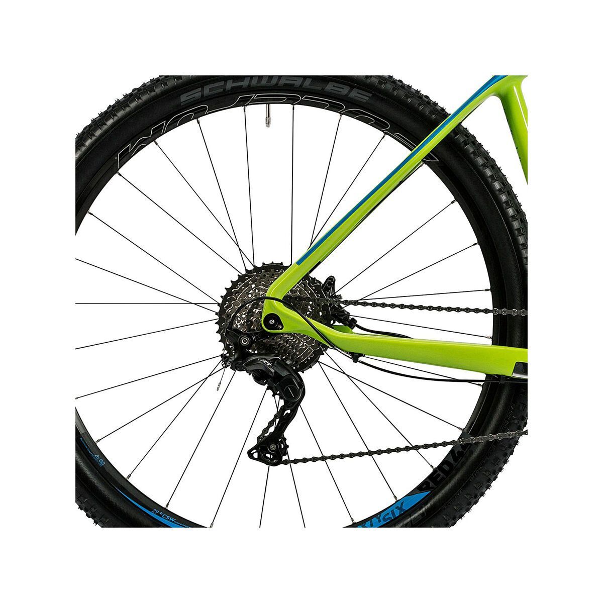 Cube Reaction GTC SL 27.5, kiwi´n´blue - Bild 4