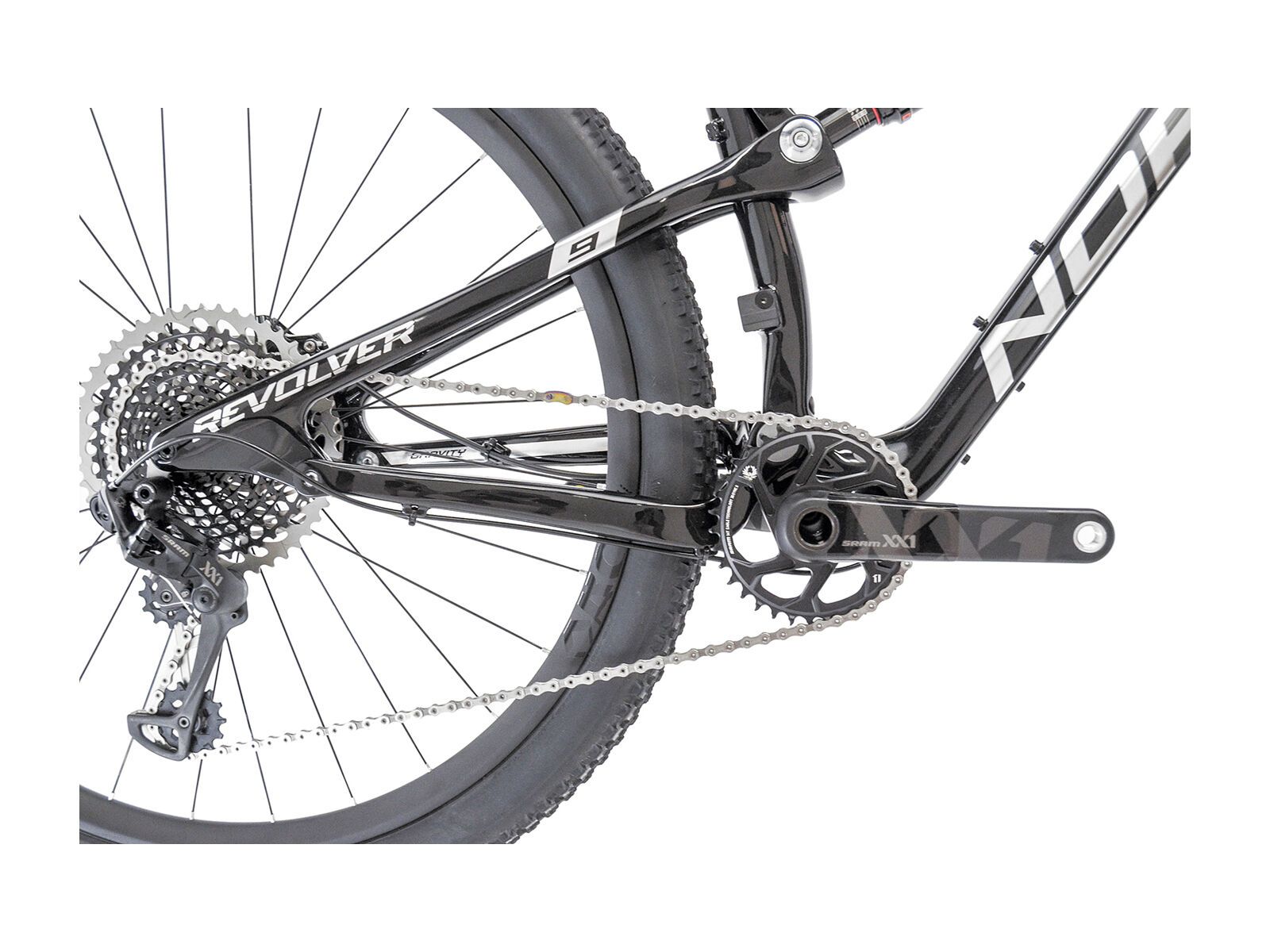 Norco Revolver FS XX1 29, black fade/chrome - Bild 4