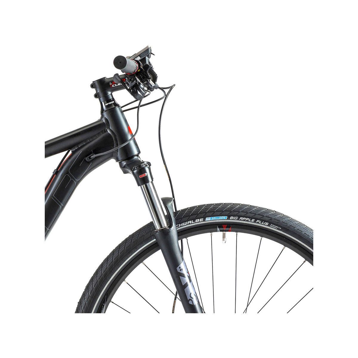 Cube SUV Hybrid 29, black/red - Bild 5