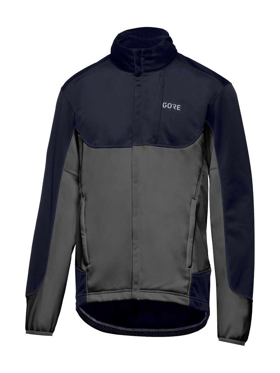 GOREWEAR C5 Gore Windstopper Thermo Trail Jacke, orbit blue/urban grey - Bild 2