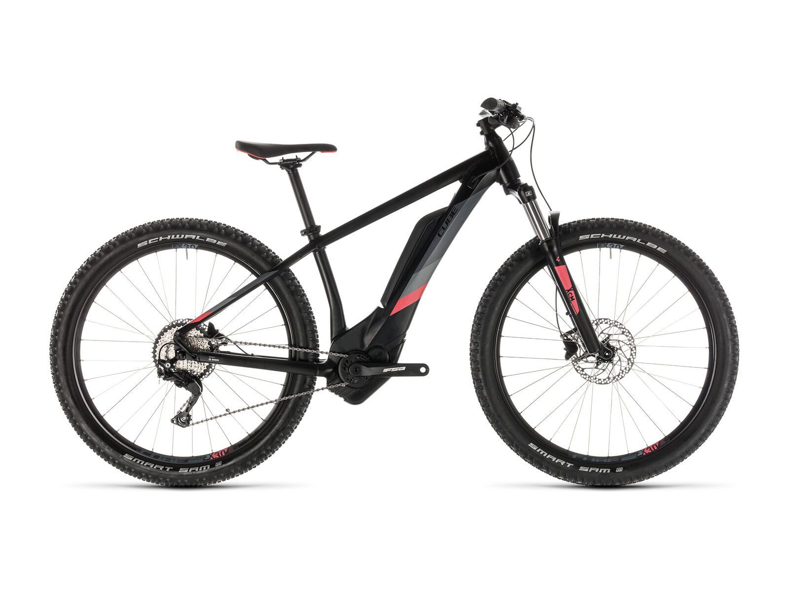 Cube Access Hybrid Pro 500 27.5, black´n´coral - Bild 1
