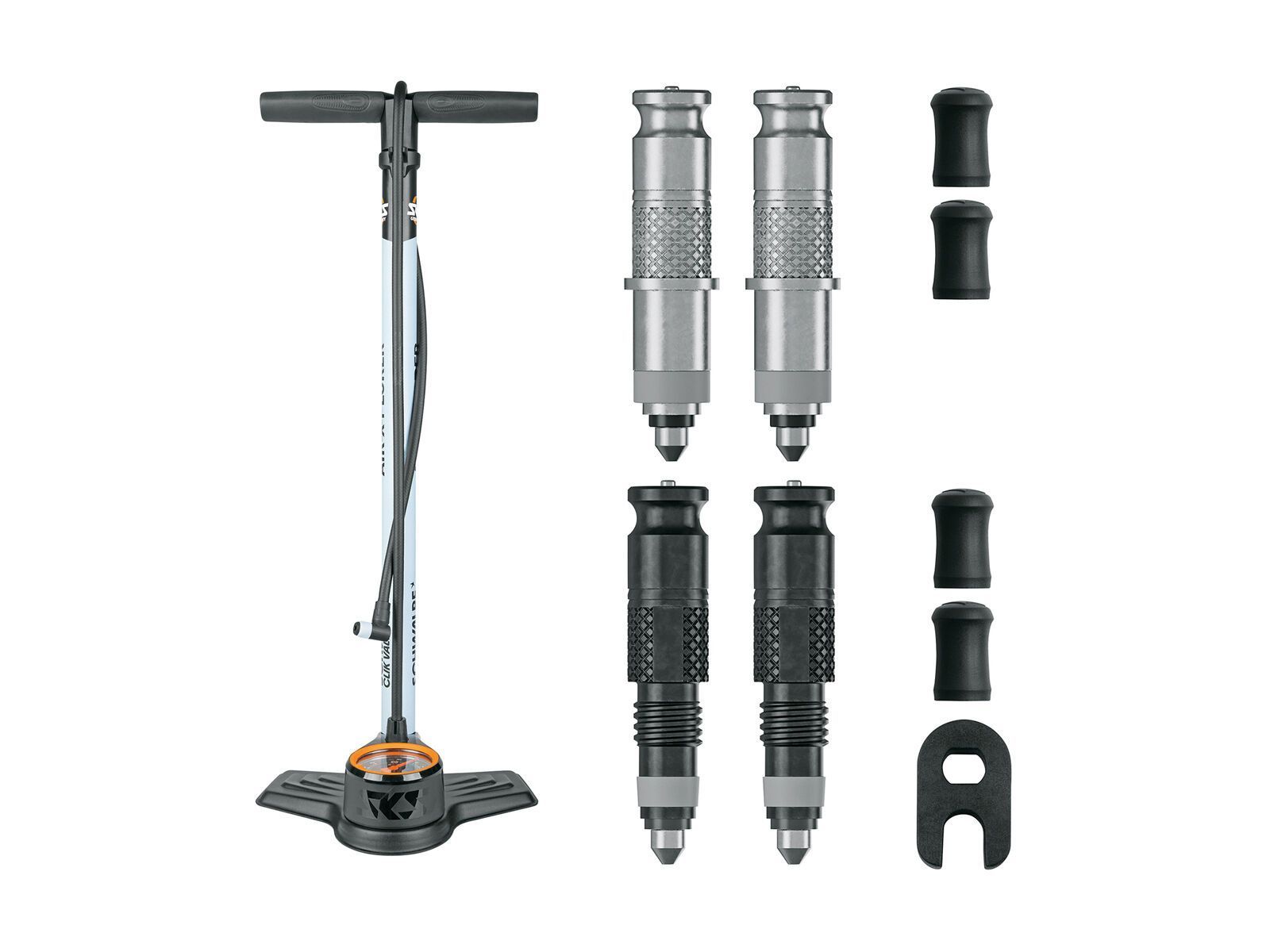 SKS Air-X-Plorer Clik Valve 10.0, schwarz/sky blue - Bild 4