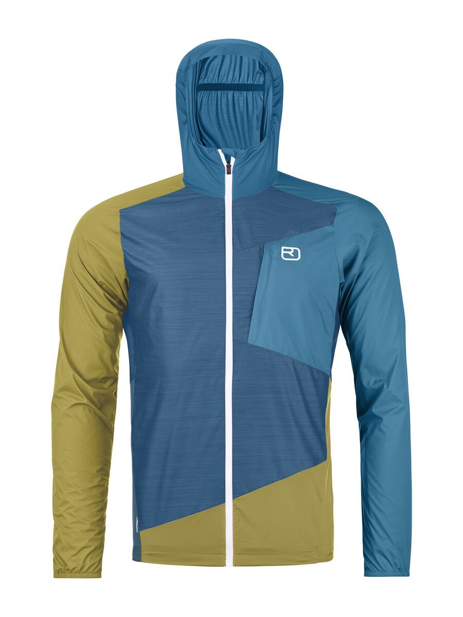 Ortovox Merino Protect Windbreaker Jacket M, petrol blue - Bild 1