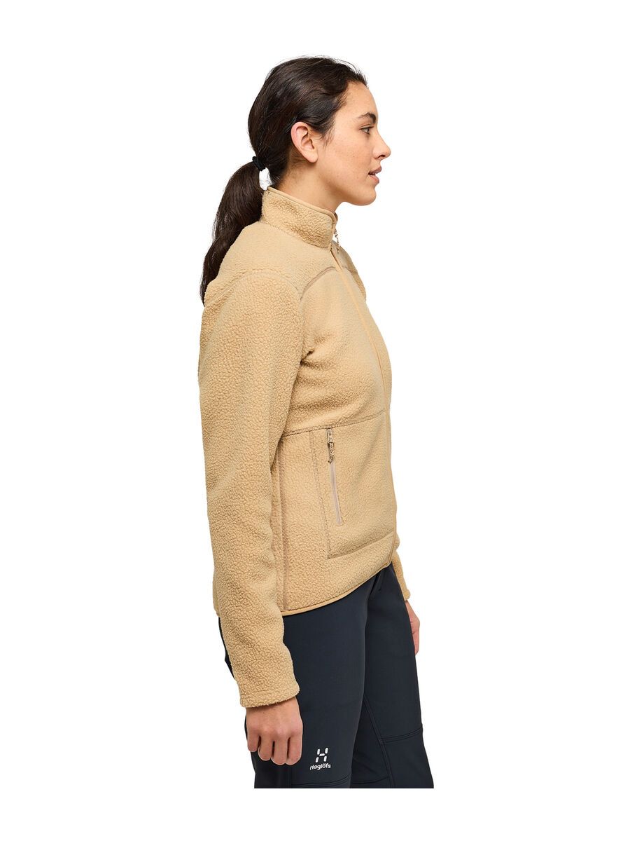 Haglöfs Mossa Pile Jacket Women, sand - Bild 8