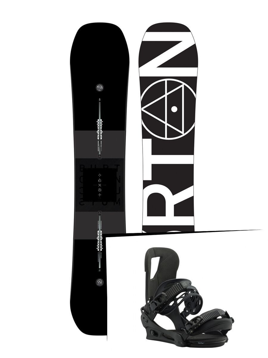 Set: Burton Custom X Flying V 2019 +  Cartel (1930900S) - Bild 1