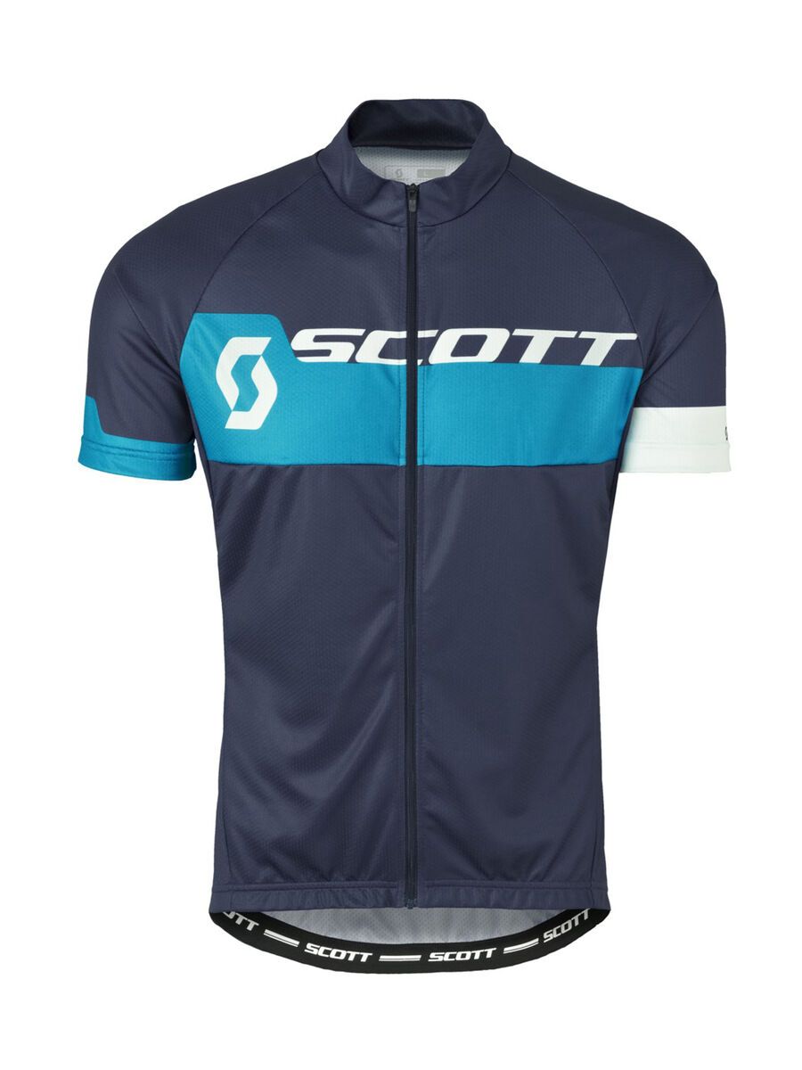 Scott Endurance Plus s/sl Shirt, blue nights/hawaii blue - Bild 1