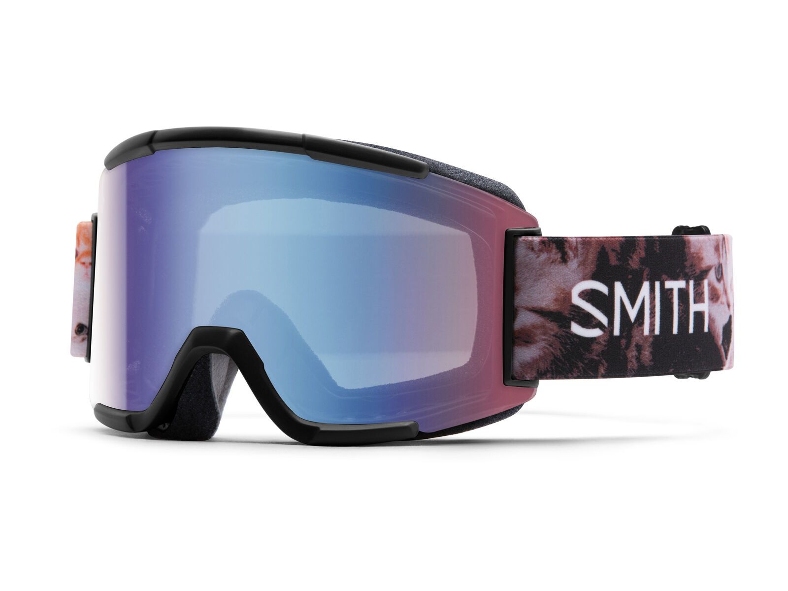 Smith Squad + Spare Lens, cattastic/blue sensor mirror - Bild 1