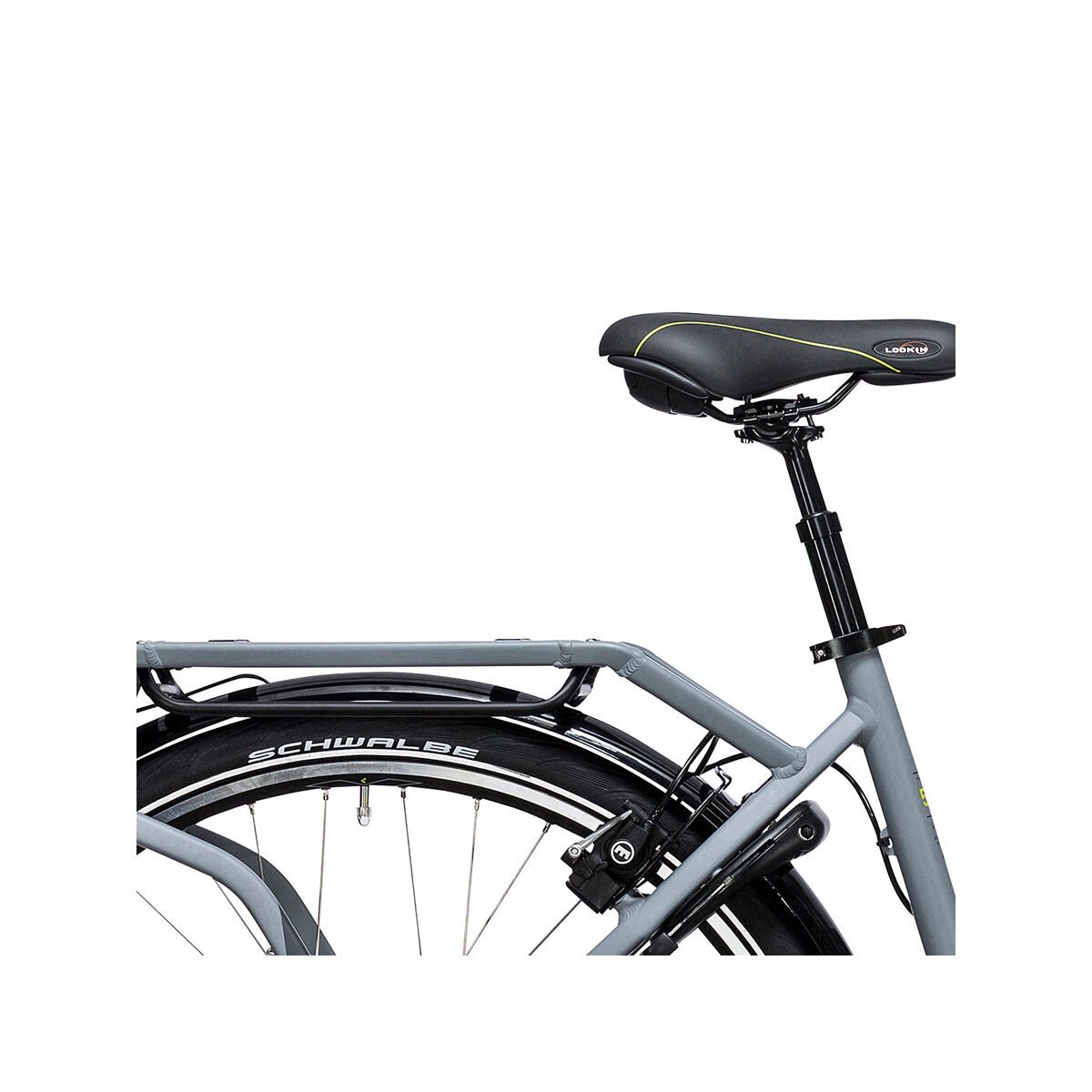 Cube Delhi Hybrid 400 Trapeze, grey´n´lime - Bild 5