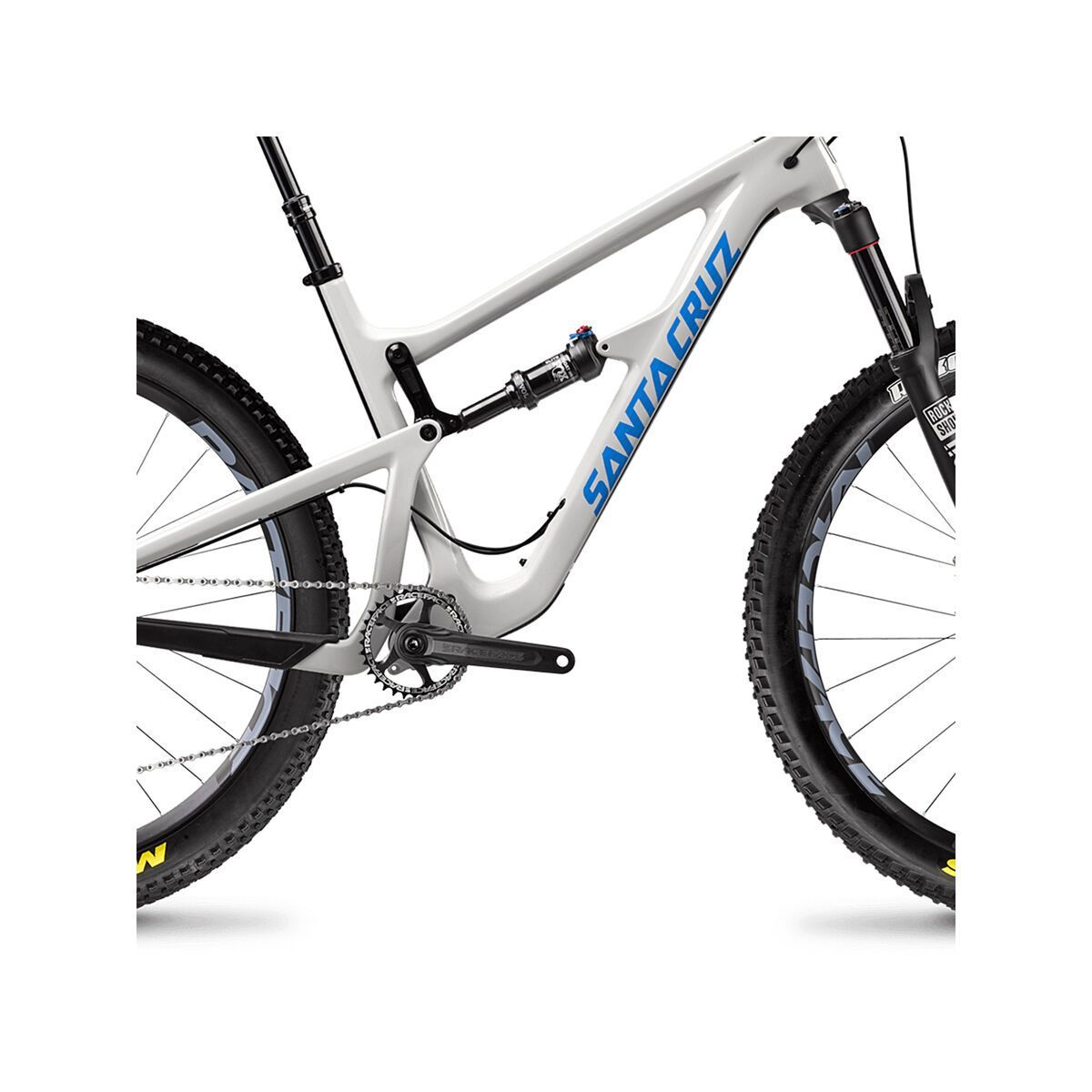 Santa Cruz Hightower C R 27.5 Plus, gloss cannery grey and blue - Bild 4