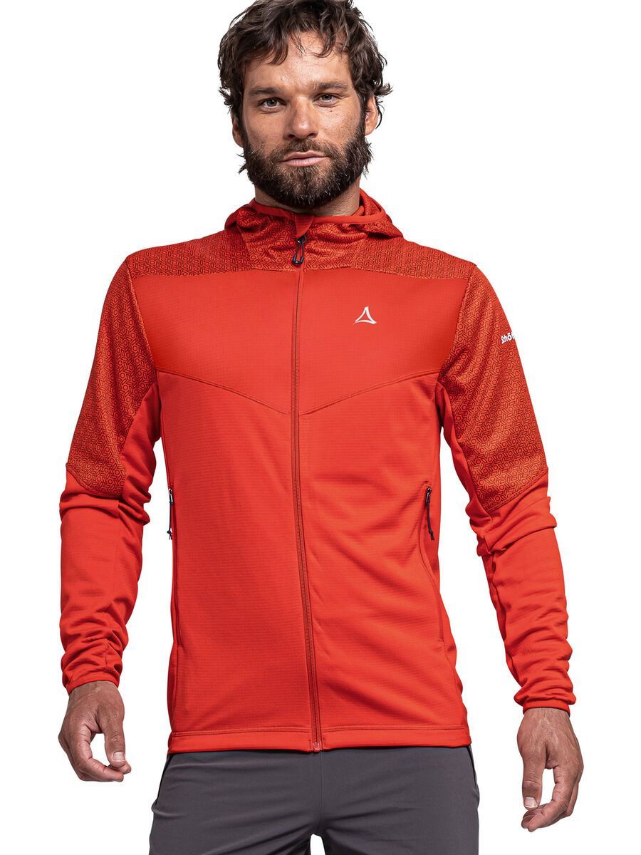 Schöffel Fleece Hoody Svardalen M, poinciana - Bild 3