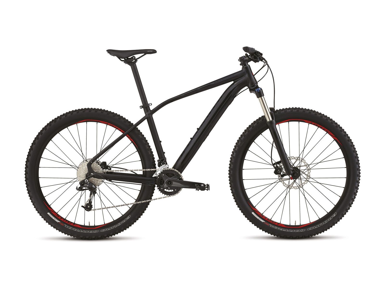 Specialized Rockhopper Expert Evo 650b, Satin Gloss Black/Black/Red - Bild 1