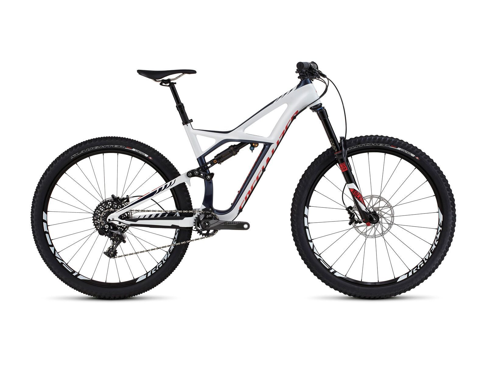 Specialized Enduro FSR Expert Carbon 29, gloss navy/white/rocket red - Bild 1
