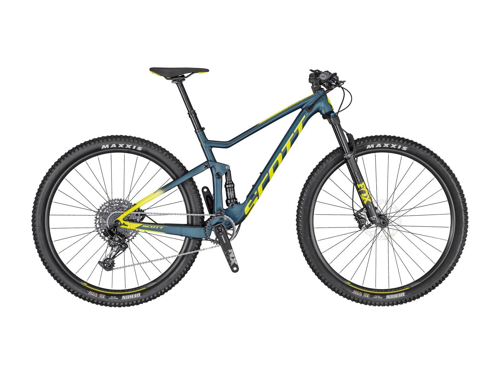 Scott Spark 950, cobalt green/radium yellow - Bild 1