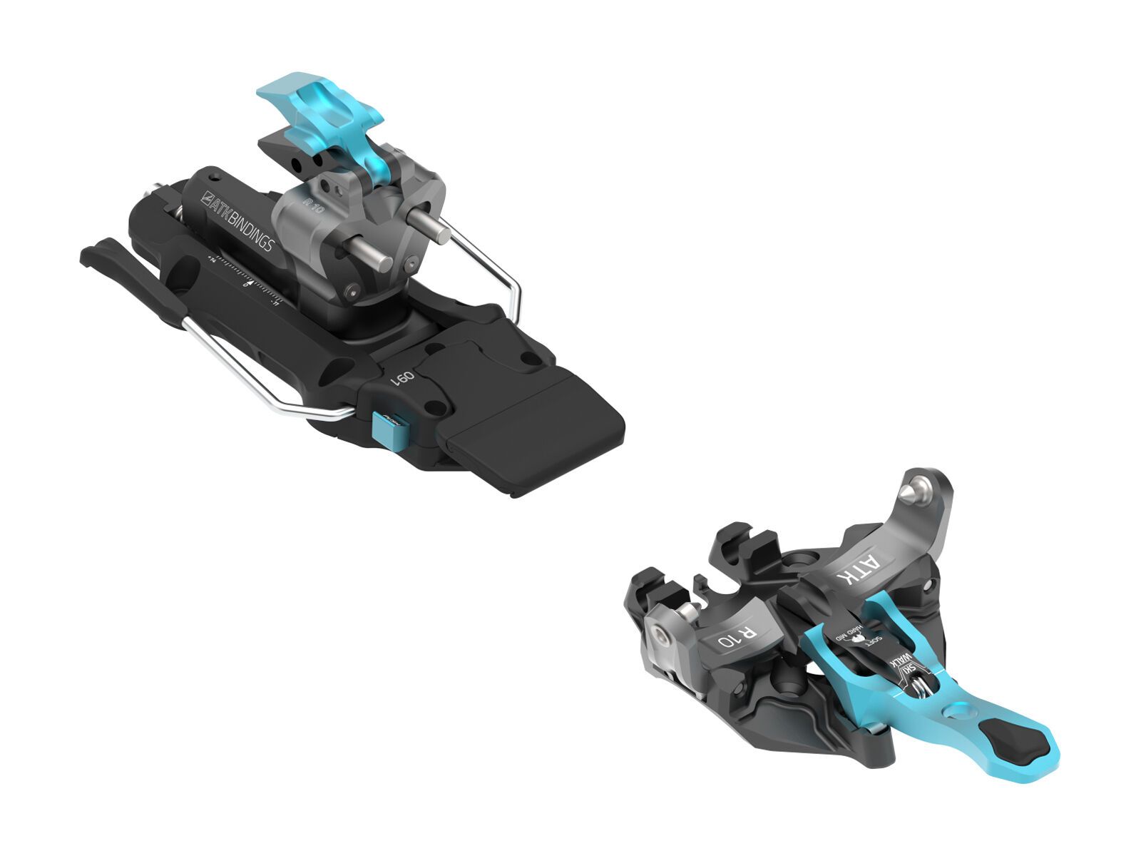 ATK Raider 10 - 102 mm, black/titanium/lightblue - Bild 1