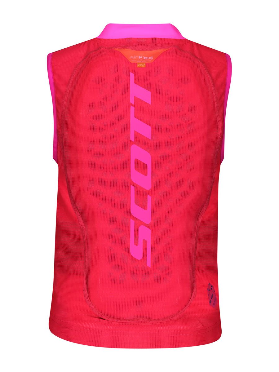 Scott AirFlex Junoir Vest Protector, high viz pink - Bild 2
