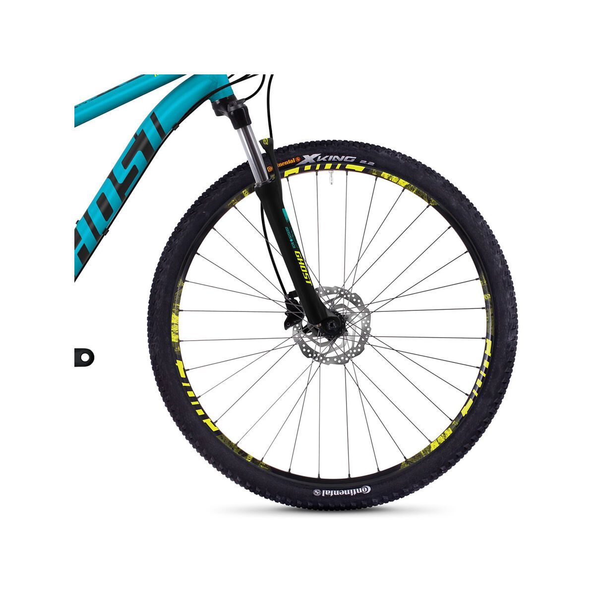 Ghost Kato 4.9 AL, electric blue/night black/neon yellow - Bild 2