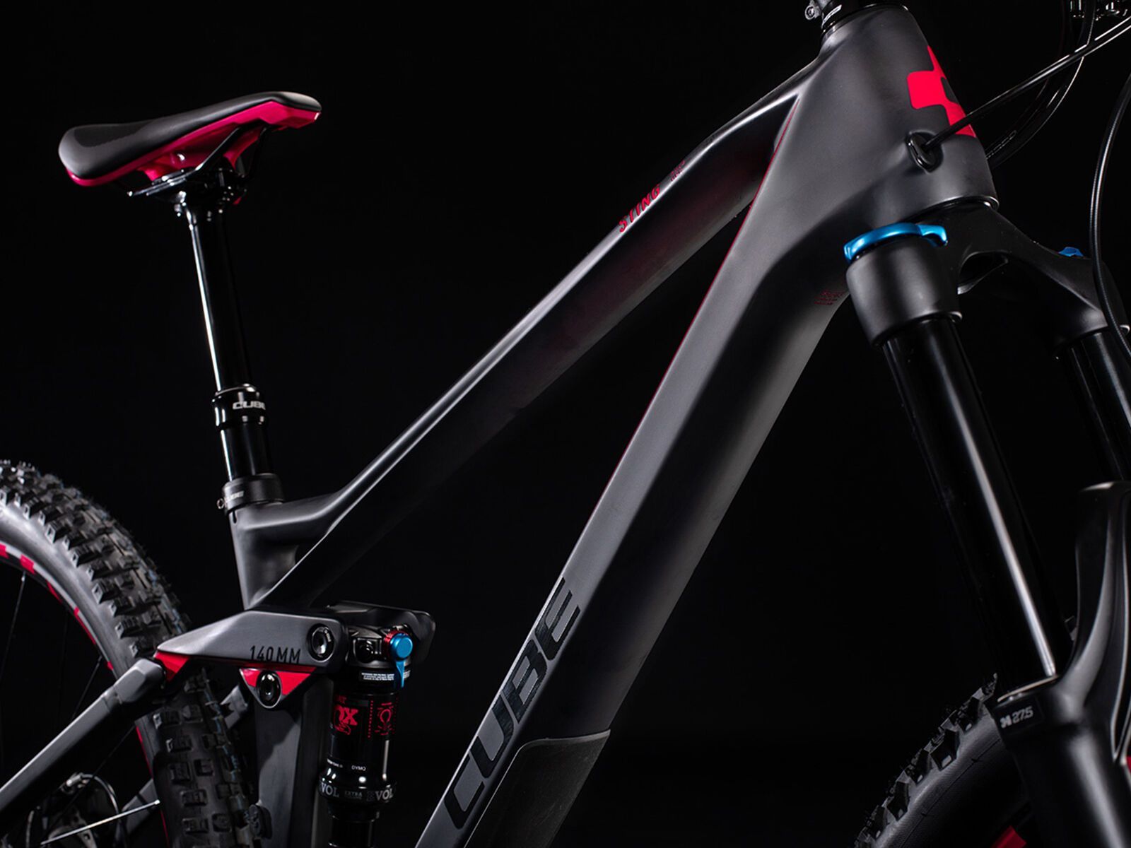 Cube Sting WS 140 HPC Race, carbon´n´rubinred - Bild 8