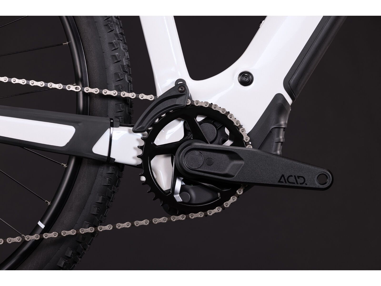 Cube Reaction Hybrid Race 800 29, snow´n´black - Bild 5