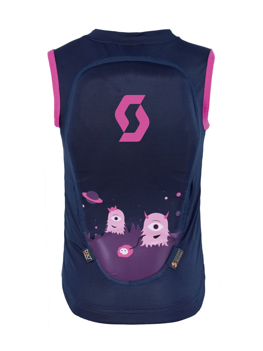 Scott Actifit Junior Vest Protector, black pink print - Bild 2