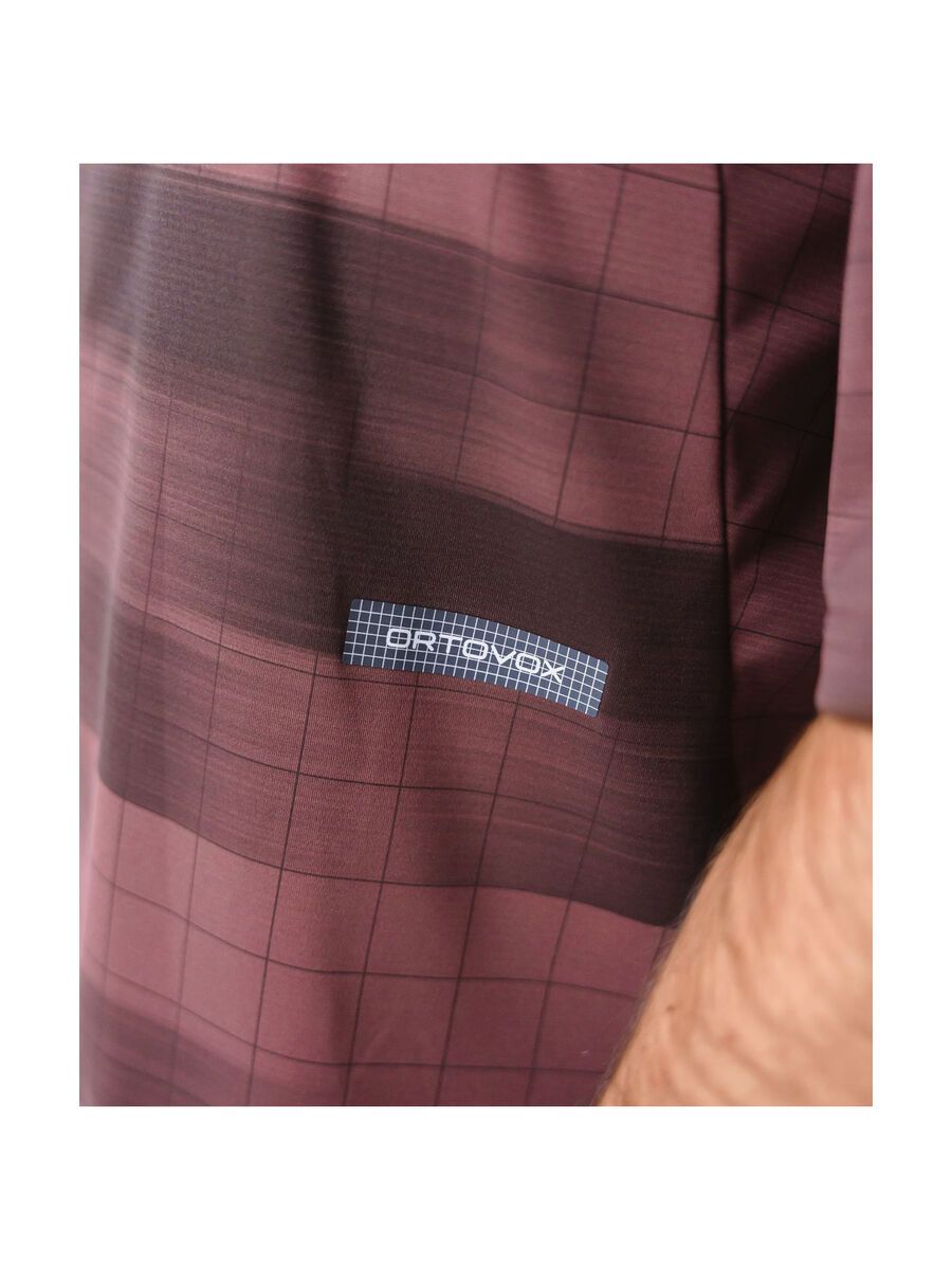 Ortovox Sequence Trail Jersey TS M, chestnut - Bild 8