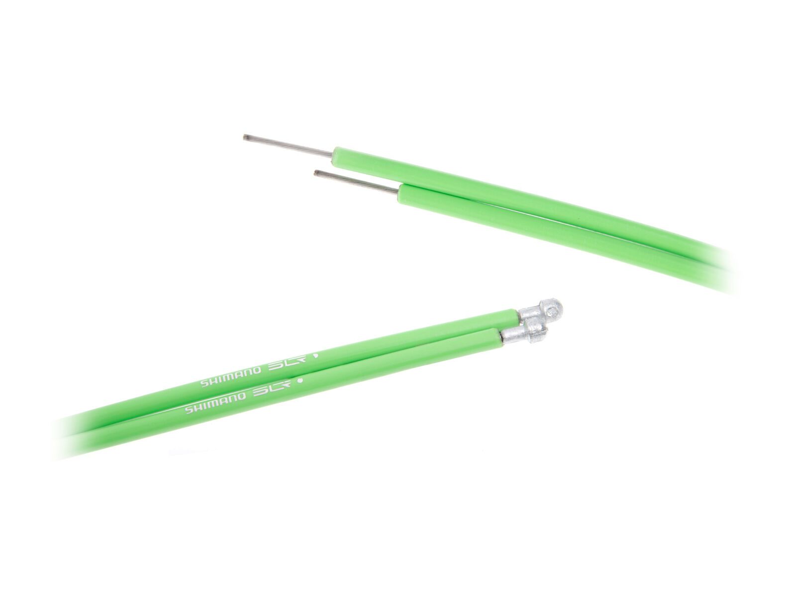 Shimano Bremszug-Set Road Sil-Tec beschichtet, grün - Bild 2