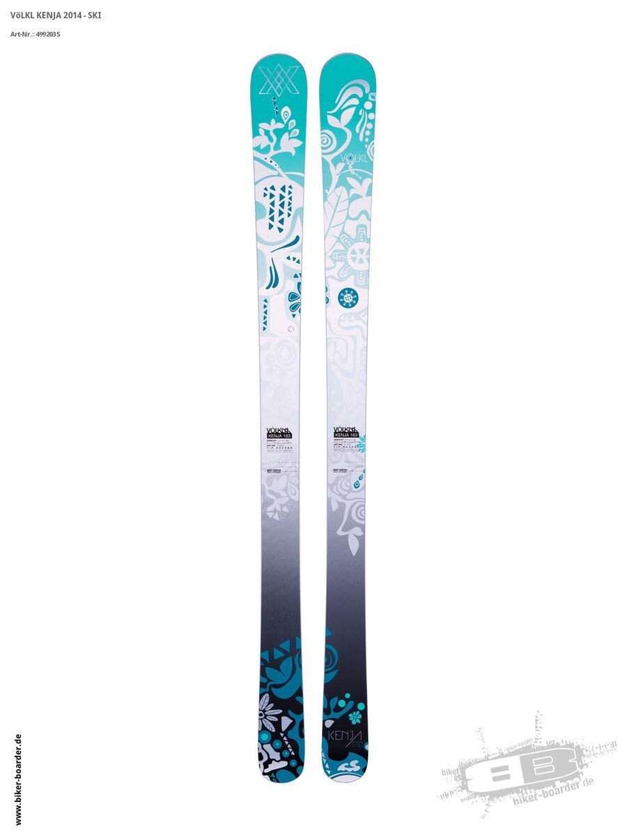 Völkl Set: Kenja 2014 + Marker Squire 11 - Bild 2