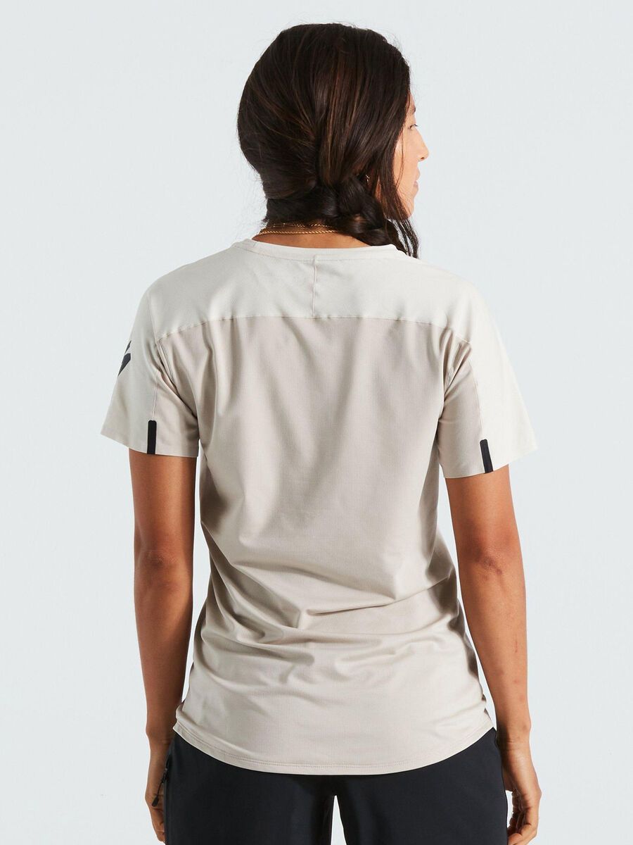 Specialized Women's Trail Air Short Sleeve Jersey, white mountains - Bild 3