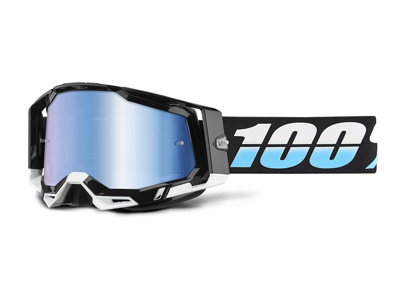100% Racecraft 2 Goggle - Mirror Blue, arkana - Bild 1