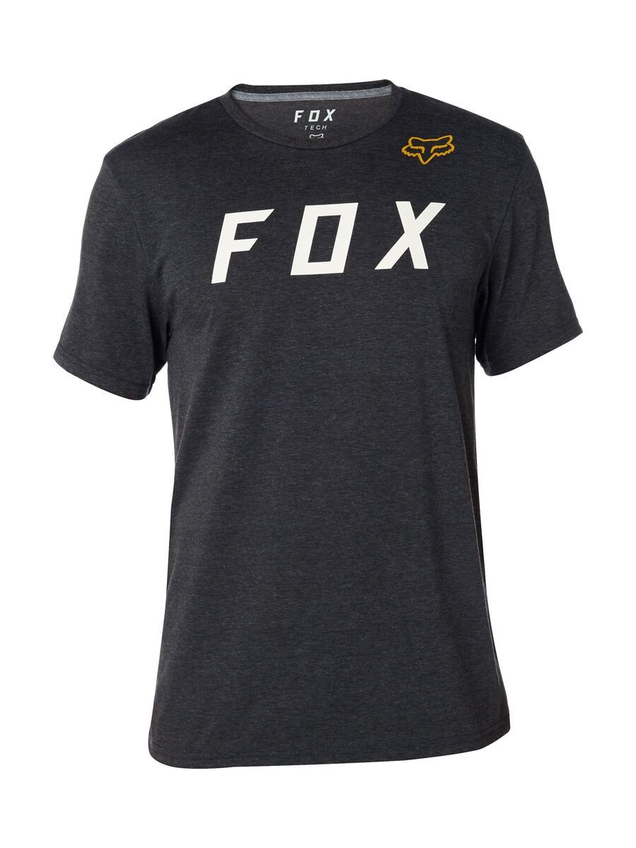 Fox Grizzled SS Tech Tee, heather black - Bild 1