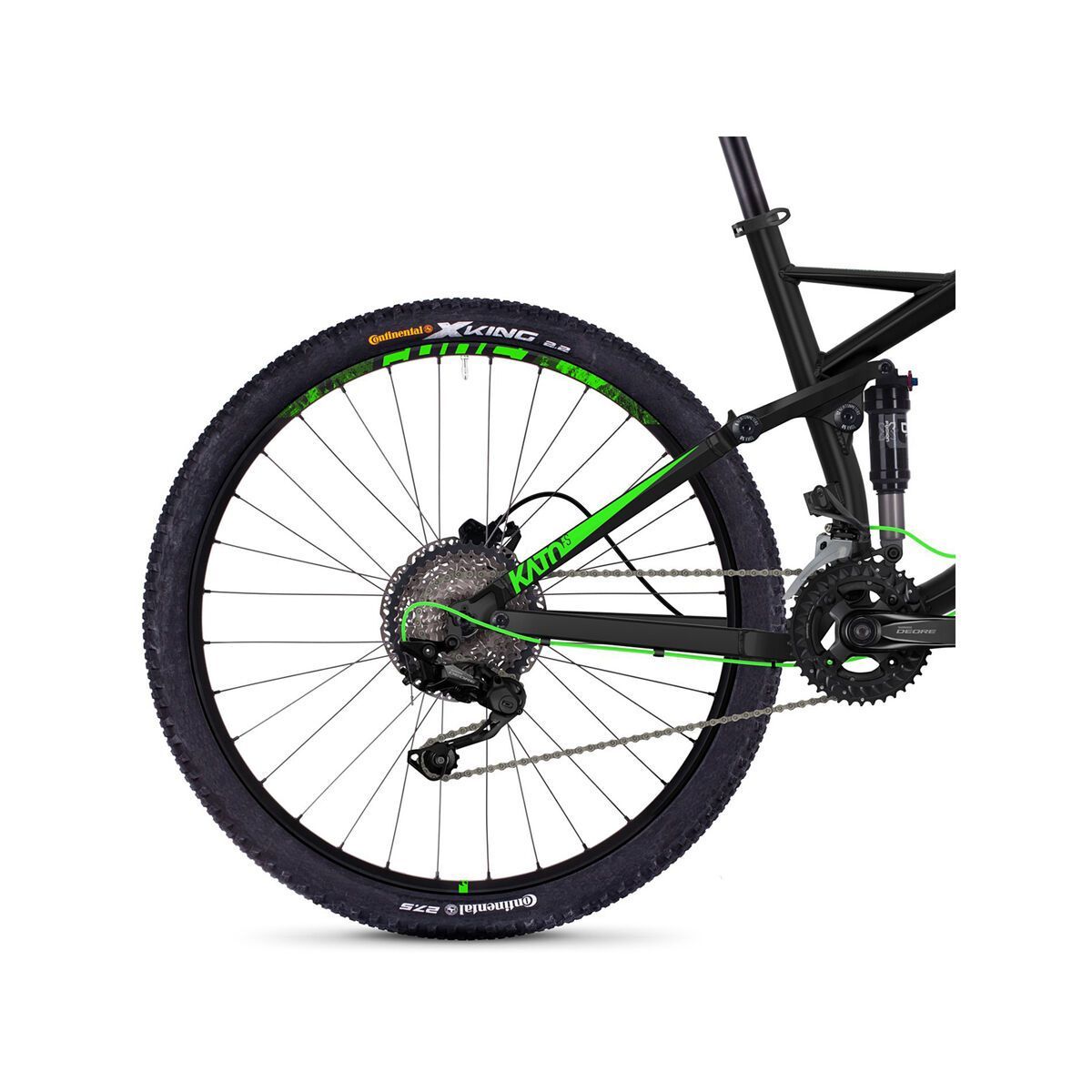 Ghost Kato FS 2.7 AL, night black/neon green - Bild 4