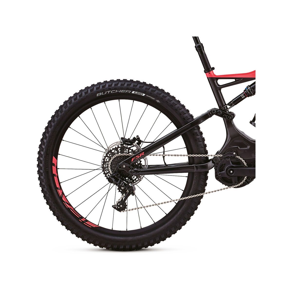 Specialized Turbo Levo FSR Comp Carbon 6Fattie, gloss carbon/acid red - Bild 6
